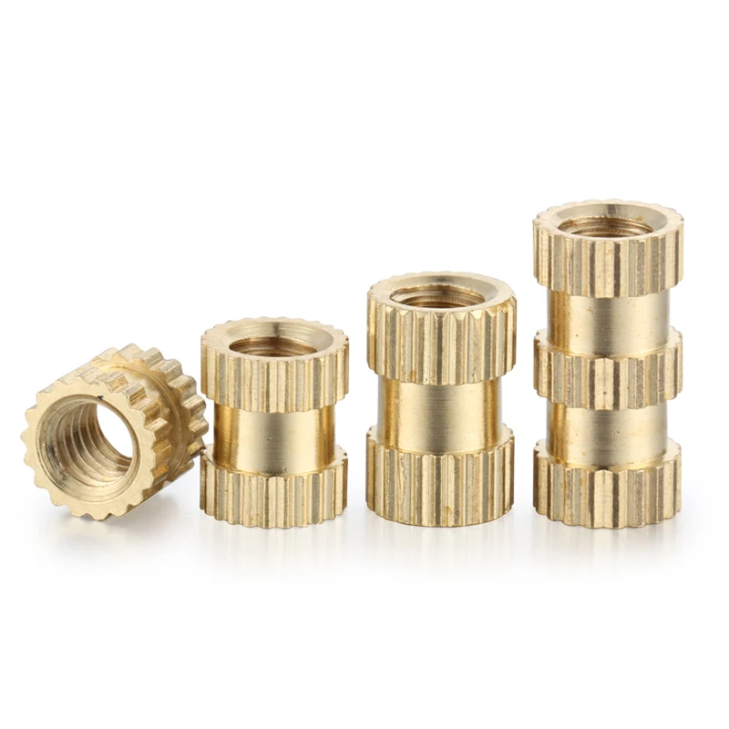 Brass Precision Milled Part Components Blind Insert Nuts Copper Insert For Molding Mould