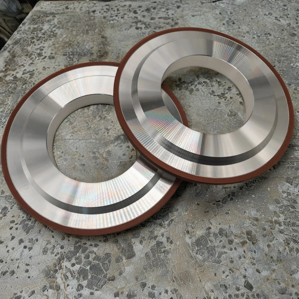 14A1 Resin Bond CBN Grinding Wheel Diamond Cup for Sharpening Carbide Circular Saw Blades for Aluminum & Deburring Dish Pattern