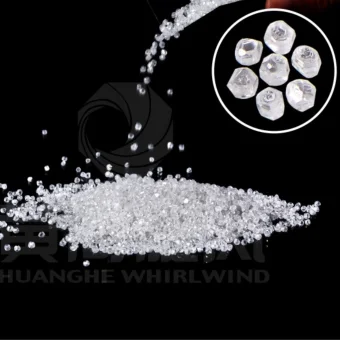 Best price cvd hpht uncunt white rough diamond for sale