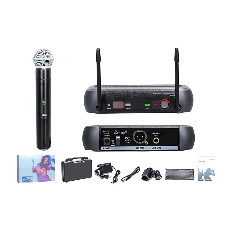Беспроводной микрофон PGX4 и PGX24/BETA58A для беспроводного микрофона Shurees