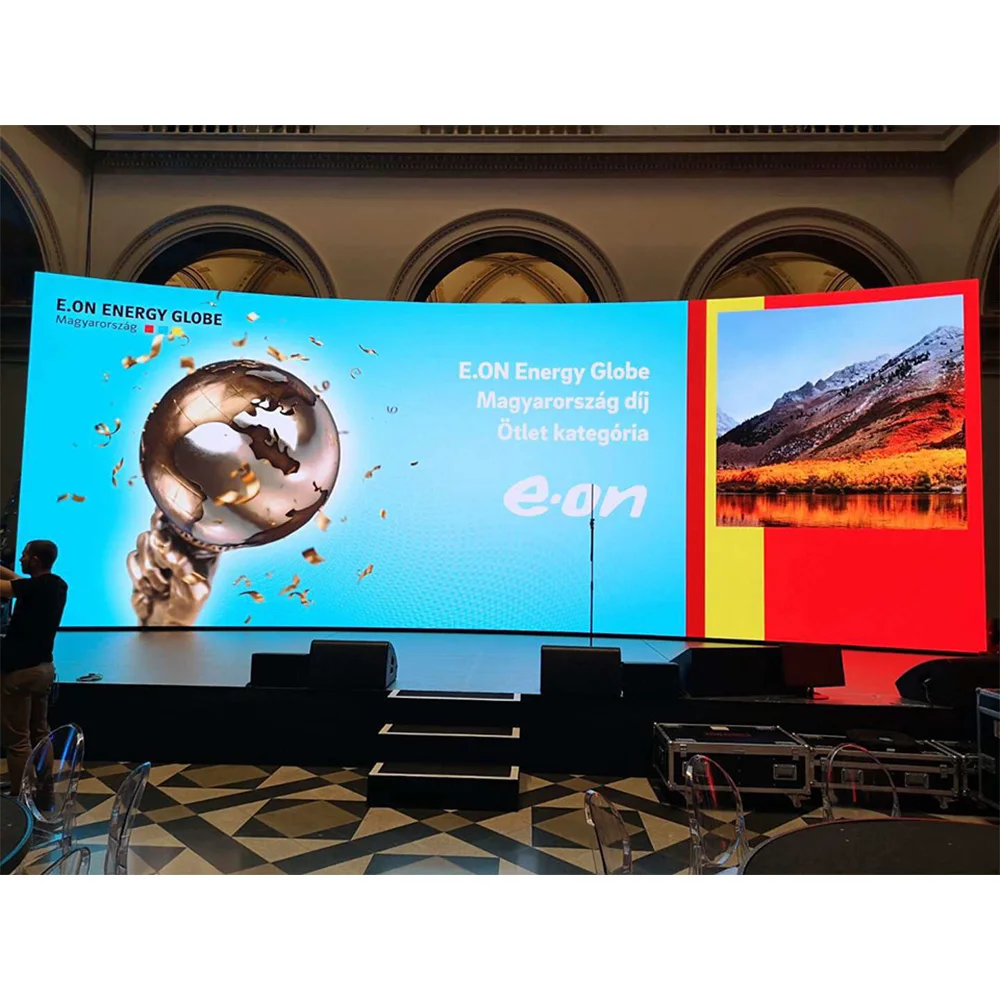 Indoor P3.91 500x1000 Panel Video Wall Cabinet Church Event Backdrop Concert Stage Background P2.604 P2.9 Led Screen Display