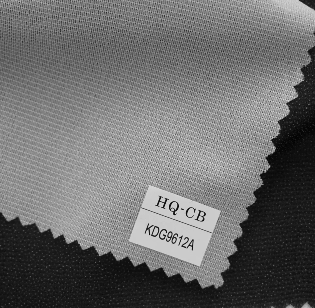 Dry finish knitted interlining for sports wear double dot coating sewing material and accessories