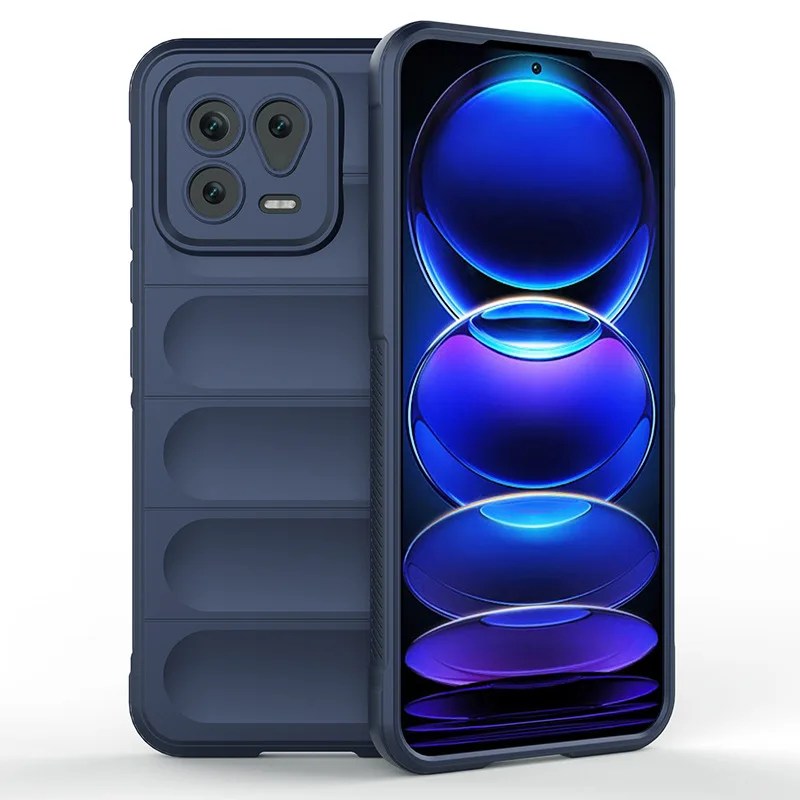 Case Magic Shield Shockproof TPU Micro Fiber Velvet Layer for XIAOMI 13 13 PRO 12T 13 12 11 LITE Drop Protection Rugged Case Ce