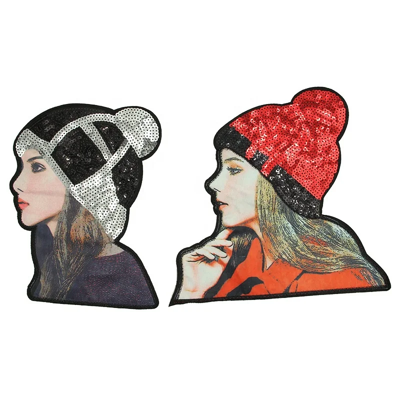 Модная футболка на заказ, Женская Цифровая трафаретная печать, тканевая нашивка