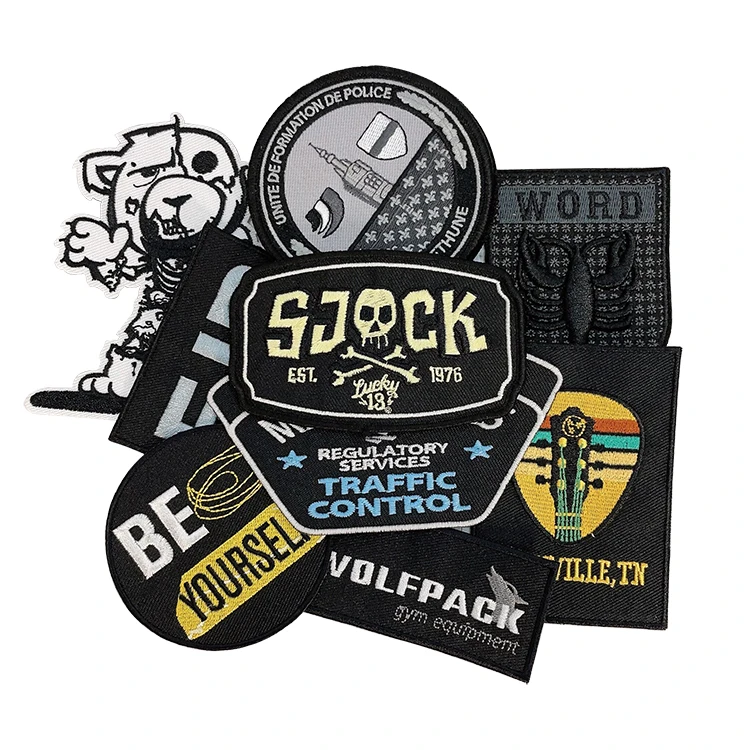 Cloth Custom Woven Patch/Embroidery 3D PVC Patch Silicon Patch For Clothing