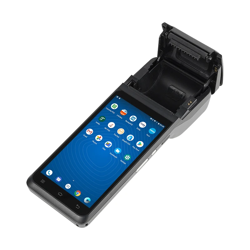 T2PRO 5.5inch Latest Android 12 NFC Fingerprint Scanner optional Handheld Smart POS Terminal