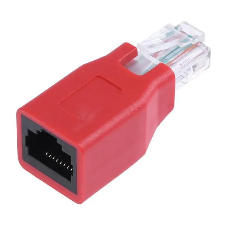 shenzhen Manoson Hot Colorful Waterproof RJ45 Converter Male To Female RJ45 Adapter