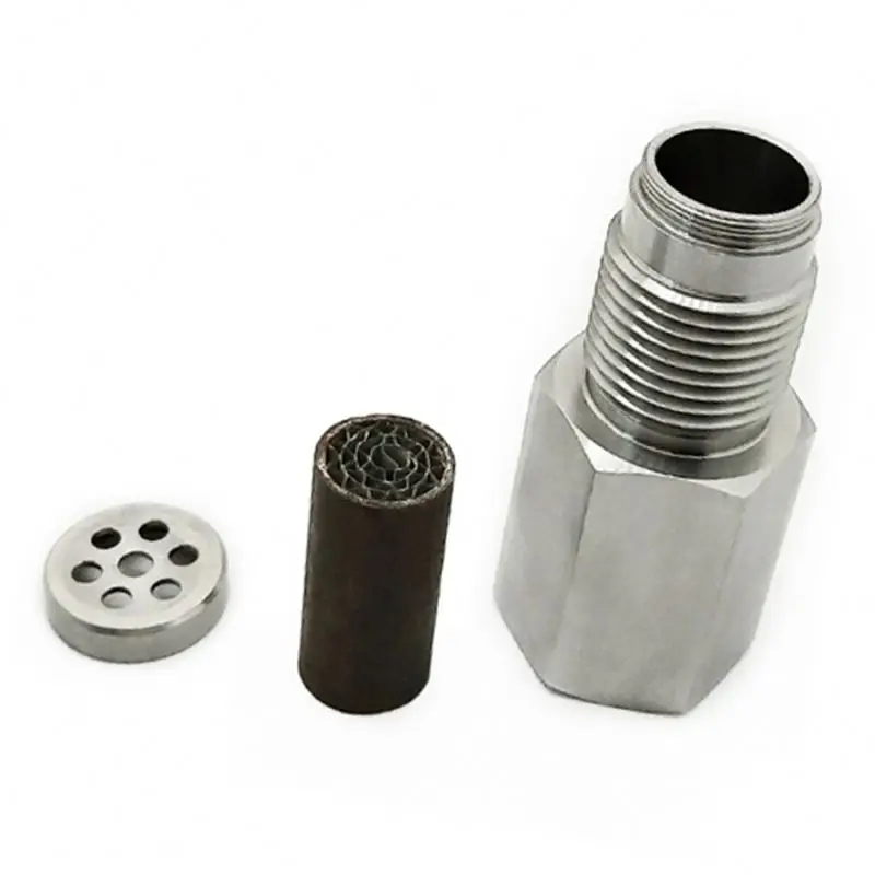 Auto Mini Catalyst converter O2 Oxygen Sensor Lambda Extender Spacer Stainless Steel 304 M18X1.5 with E3