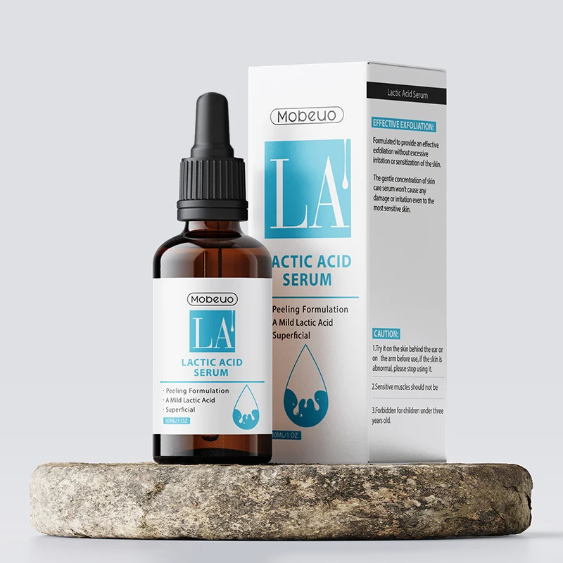 ODM/OEM Private label lactic acid serum anti-aging anti-wrinkle enhance skin barrier beauty lactic acid serum