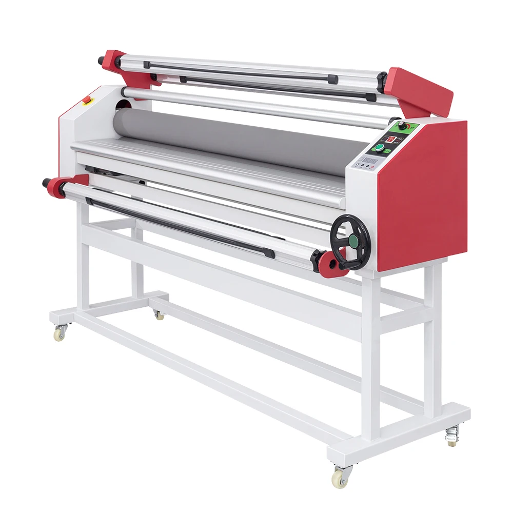 Hot selling large format roll cold laminating machine, fully automatic laminating machine