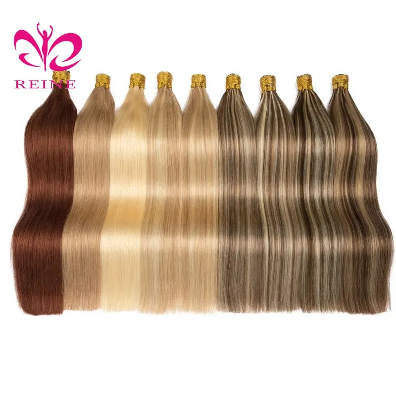 Wholesale One Donor Health Unprocessed Raw Vietnamese Virgin Cuticle Aligned Hair, Straight itip Hair Extensions