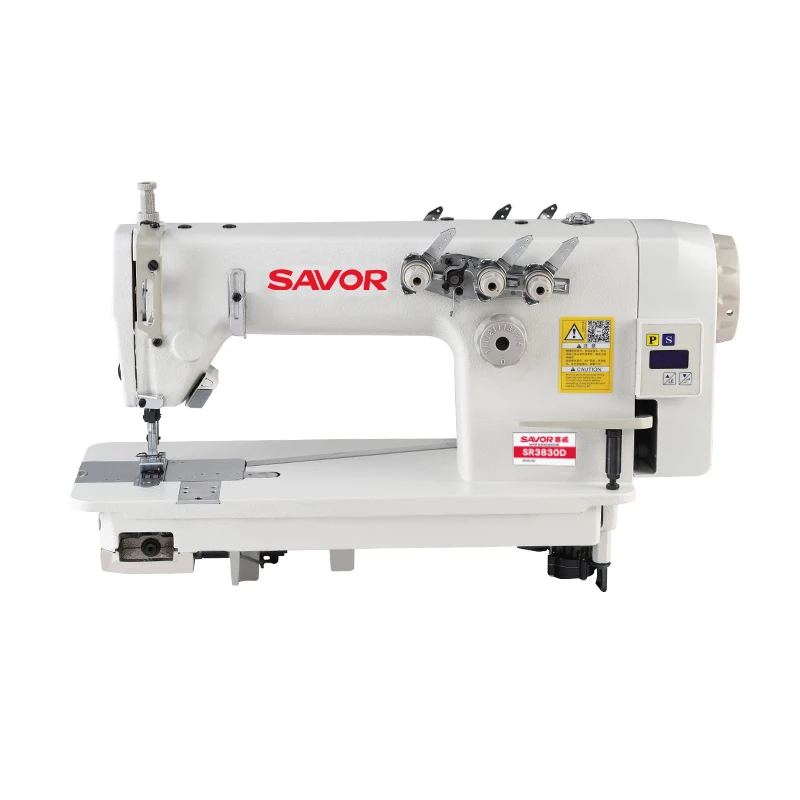SR3830D hot sale 3 needle chain stitch machine for industrial sewing machine