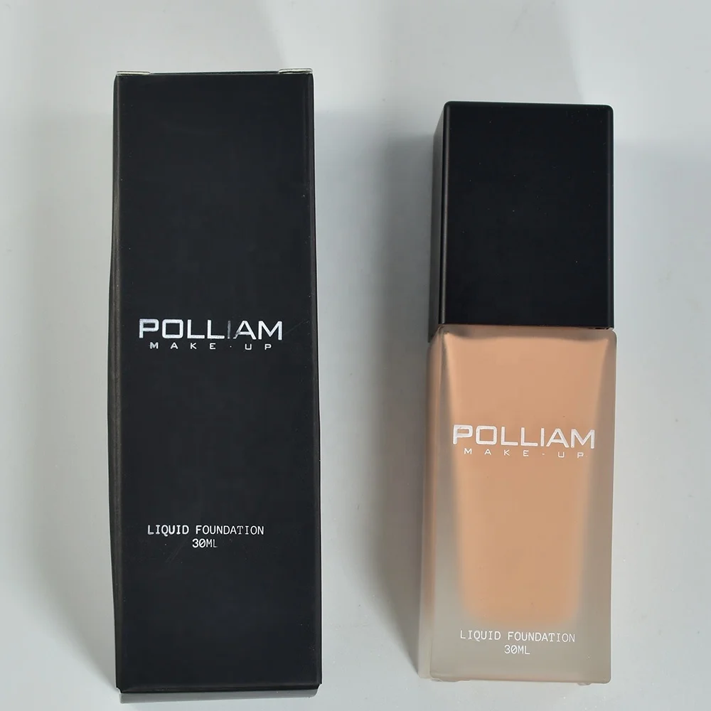 Wholesale POLLIAM Vegan Liquid Foundation Matte Foundation Makeup Private Label Foundation Makeup