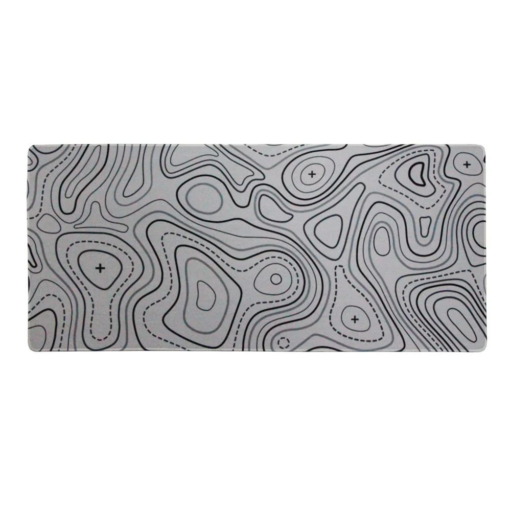 Manufacture XXL Liquid Computer Gaming Mouse Pad Natural Rubber Soft Keyboard Mat Customized Mousepad