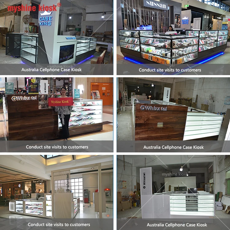 Mobile Phone Glass Display Showcase Design Accessories Display Cabinet Cell Phone Store Display Case Mobile Phone Shop Furniture