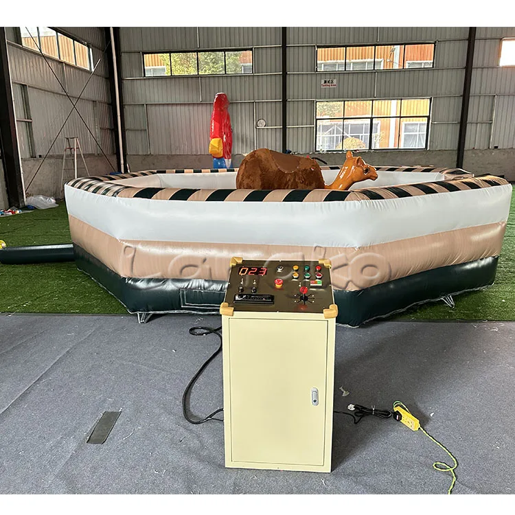 kids mechanical bull ride machine adults play games commercial  inflatable bullfighting mechanical rodeo bull