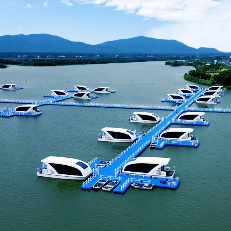 Pontoon House Boat Floating Houseboat Water Hotel Restaurant Luxury Floating House Boat