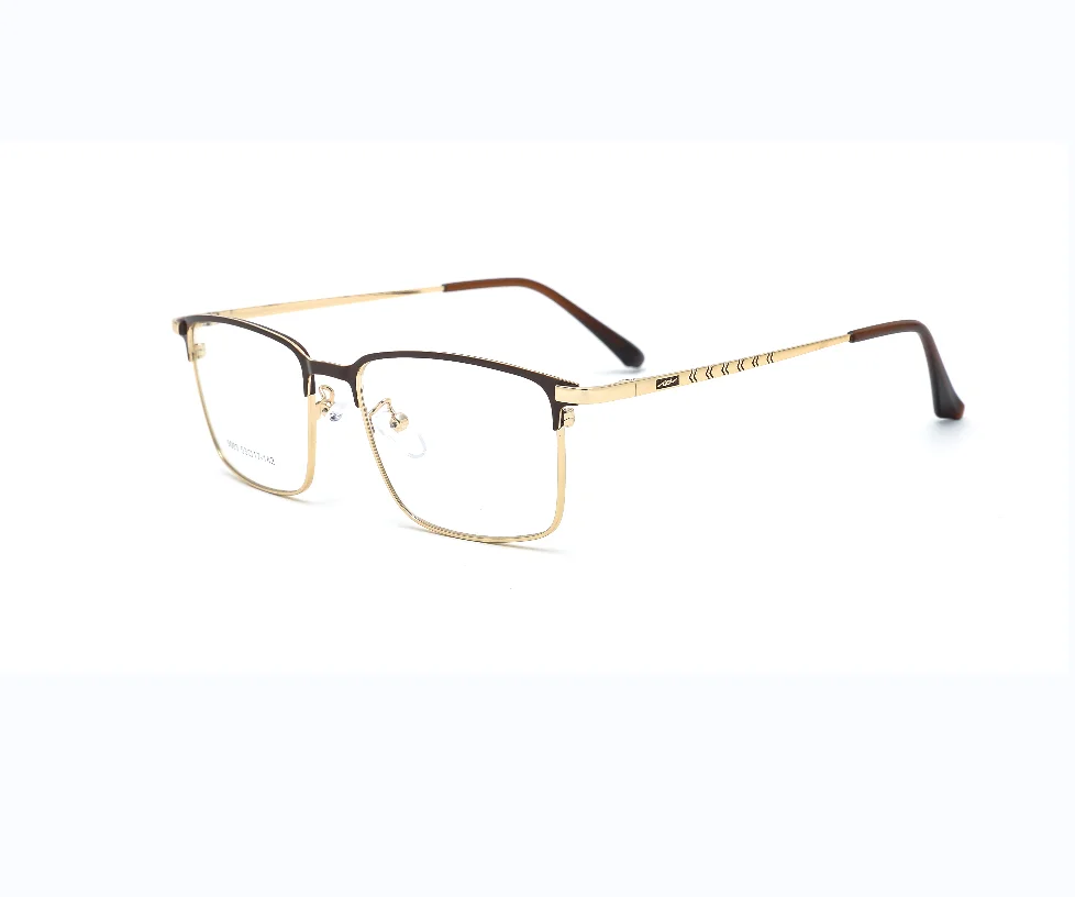 Hot Promotion High quality metal optical glasses frames mens Lightweight Spectacle Frame for Myopic Support Prescription Lens
