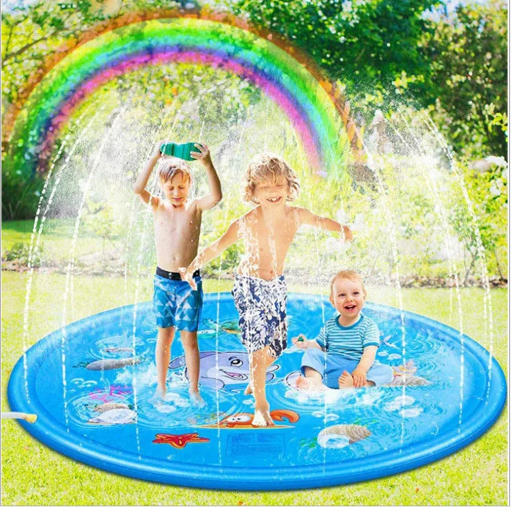 Kids Outdoor Sprinkler Pad Water Play Toys