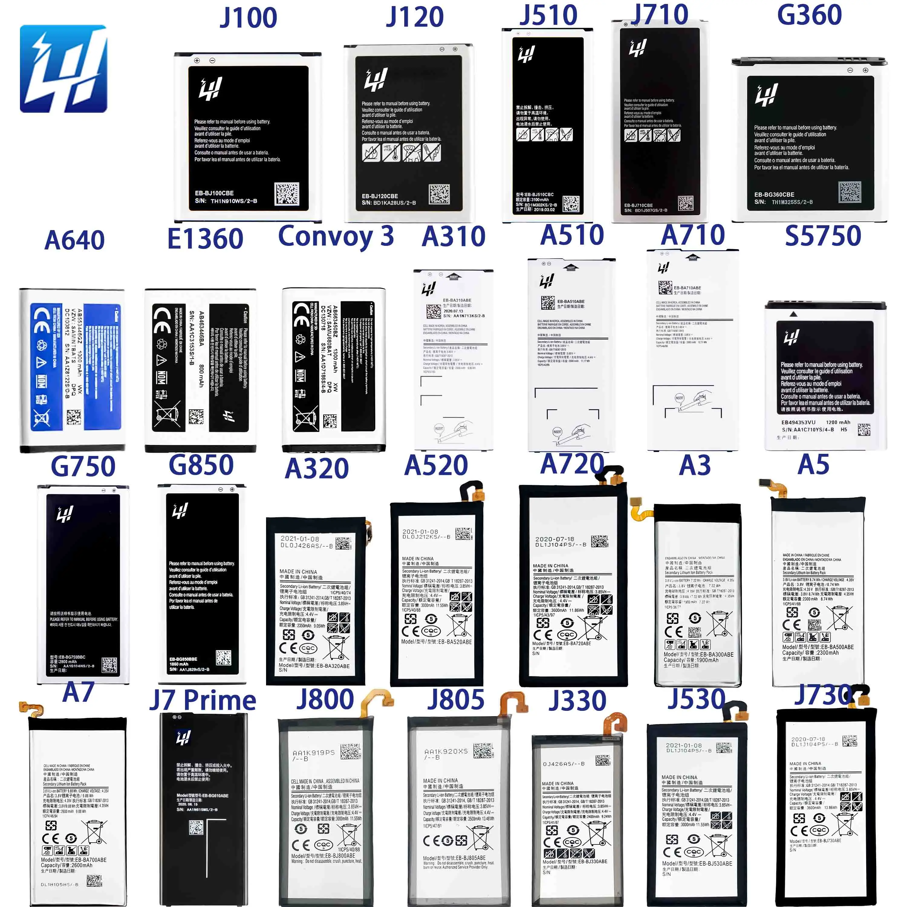 100% Original Li-ion Polyer Rechargeable battery for Samsung S20 S20ultra S20+ S20FE S21 S21+ S21Ultra S21FE battery
