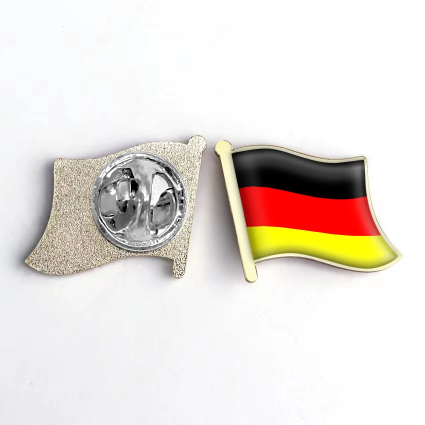 Wholesale Custom Metal Flags Lapel Pins Badge Brooch Korea Country Flag Pin