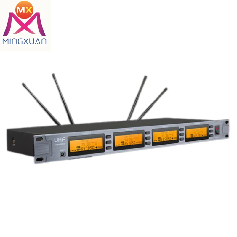 Гусь держит высококлассный UHF двойной настольный беспроводной микрофон профессиональная аудио конференция