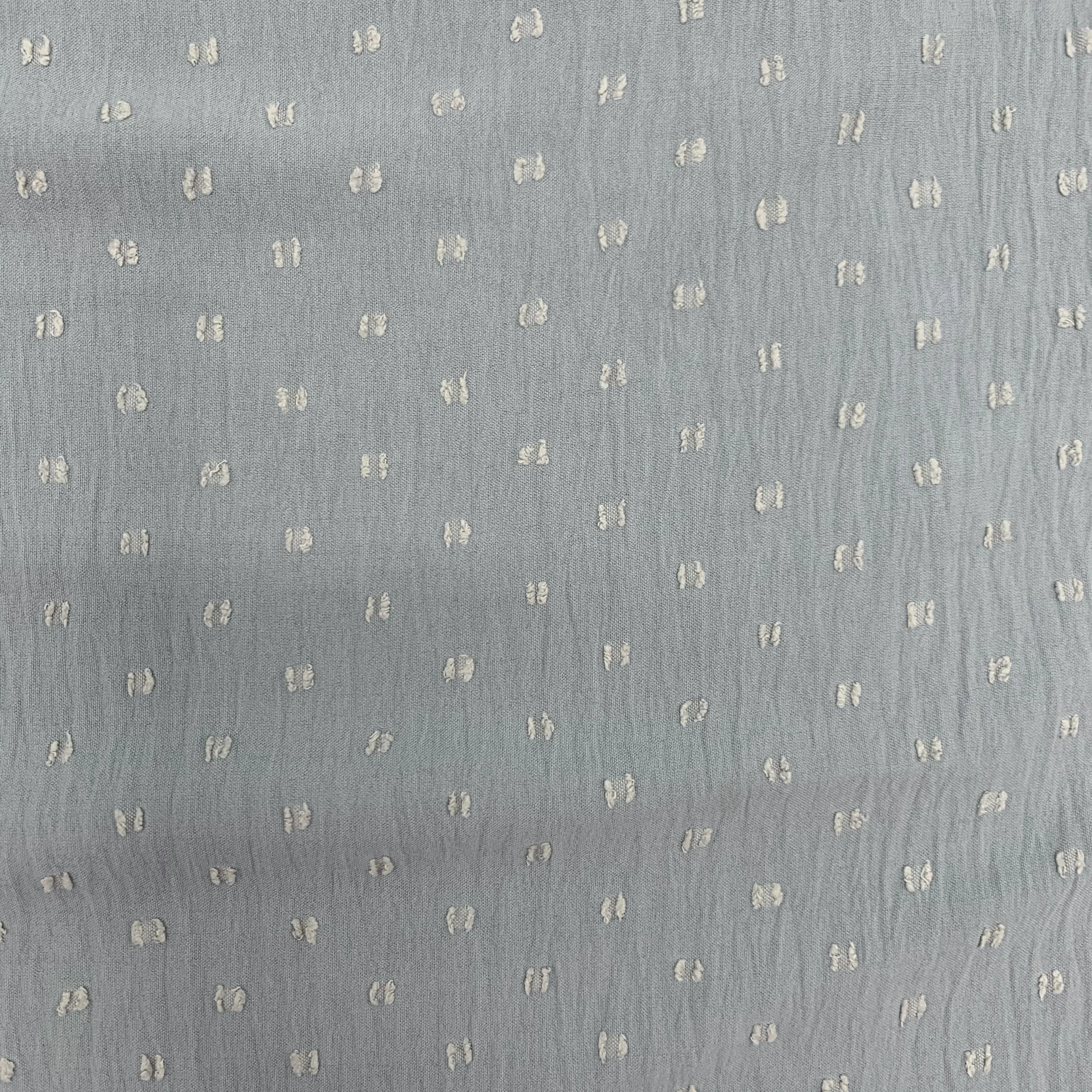  No MOQ 100 Polyester Dobby Jacquard CEY Fabric For