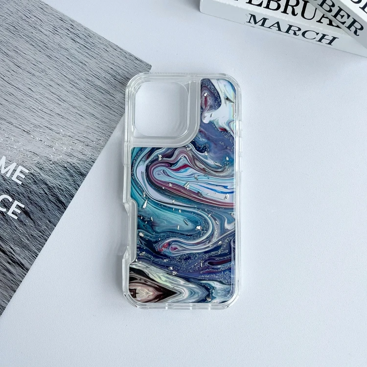 Оптовая продажа Яркий Женский мраморный Модный чехол для мобильного телефона iphone 13 pro