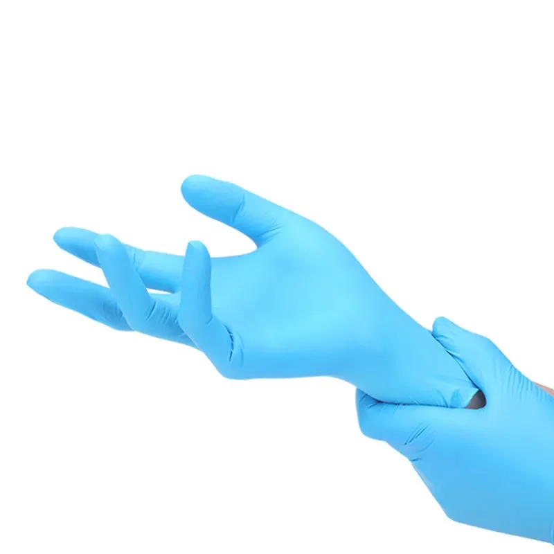 Wholesale certified latex examination   Factory hot sale   nitrile-gloves powder free Malaysia