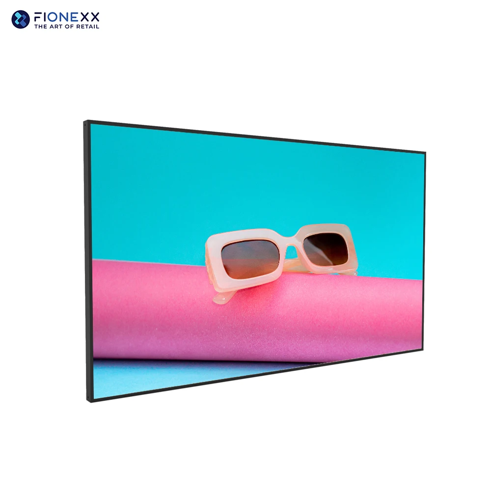 QLED Wall-Mounted LCD Display Panel for Indoor Internet Advertising Digital Signage