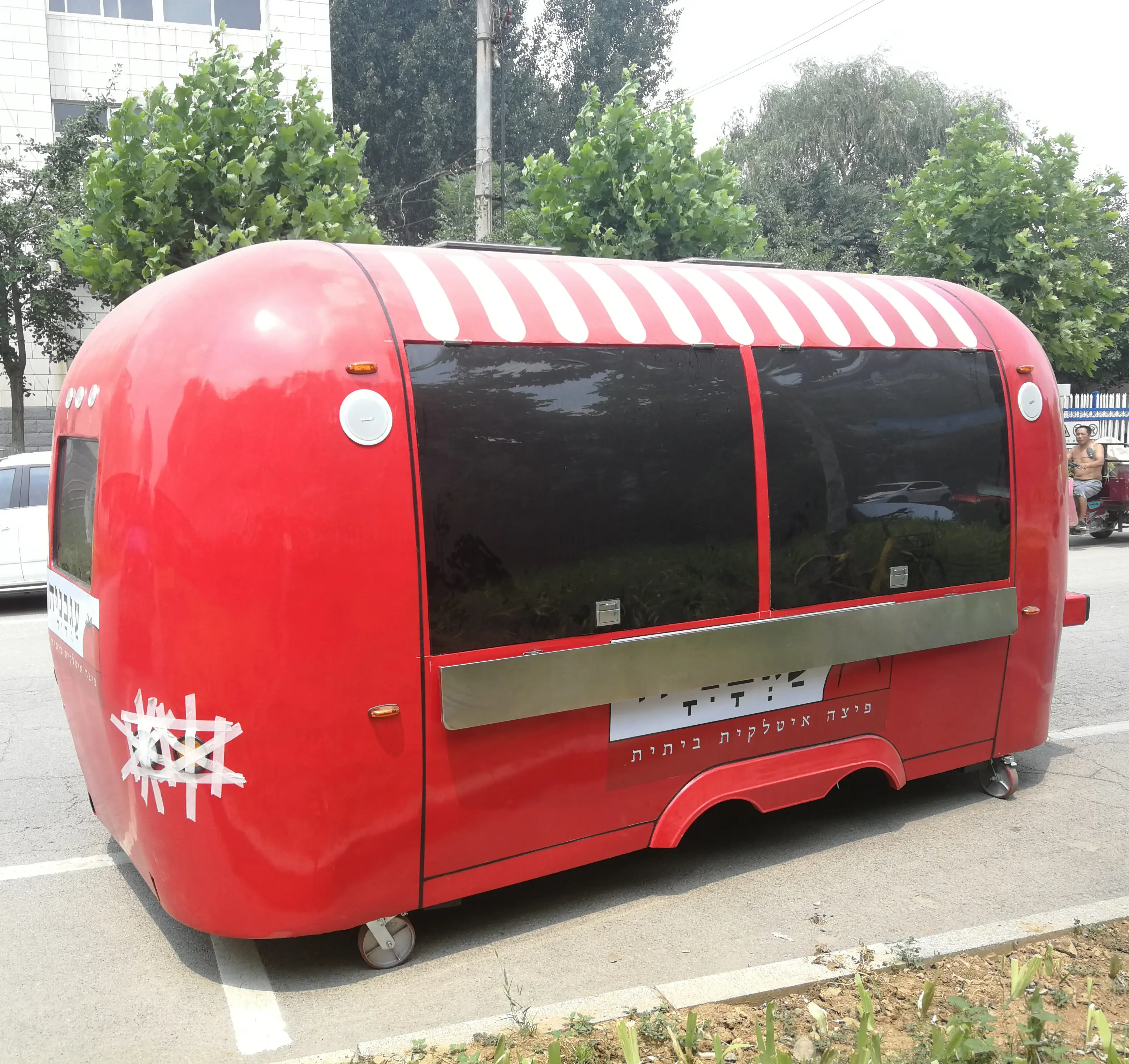 Mobile Food Cart/ Fast Food Truck / Concession Food Trailer Supplier Colorful Street China With Full Kitchen United States N/A