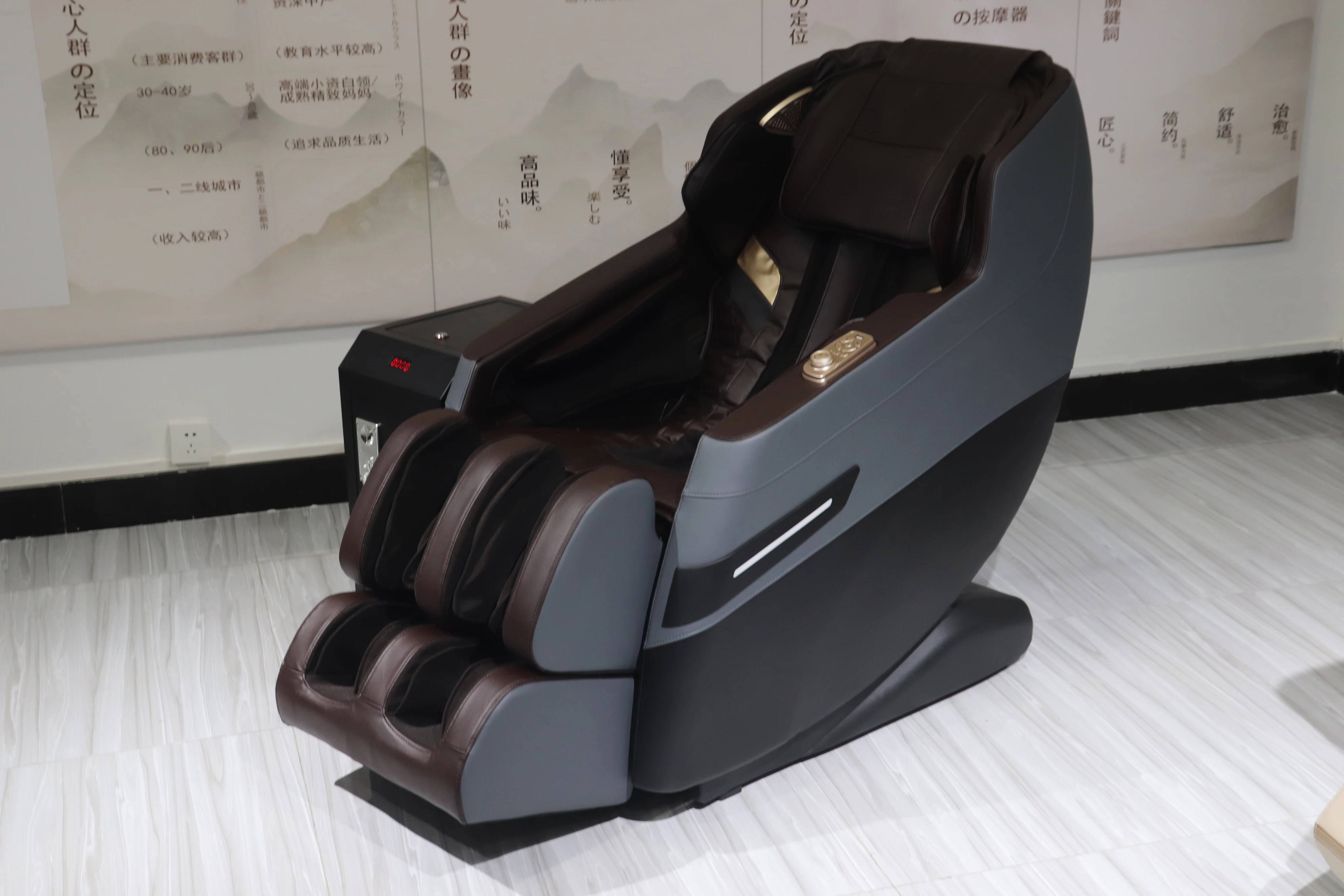 NINGDECRIUS 2023 4D Commercial Massage Chair Full Body Airbags Massage Chair Luxury Coin Operated Vending Zero Gravity 3D OEM