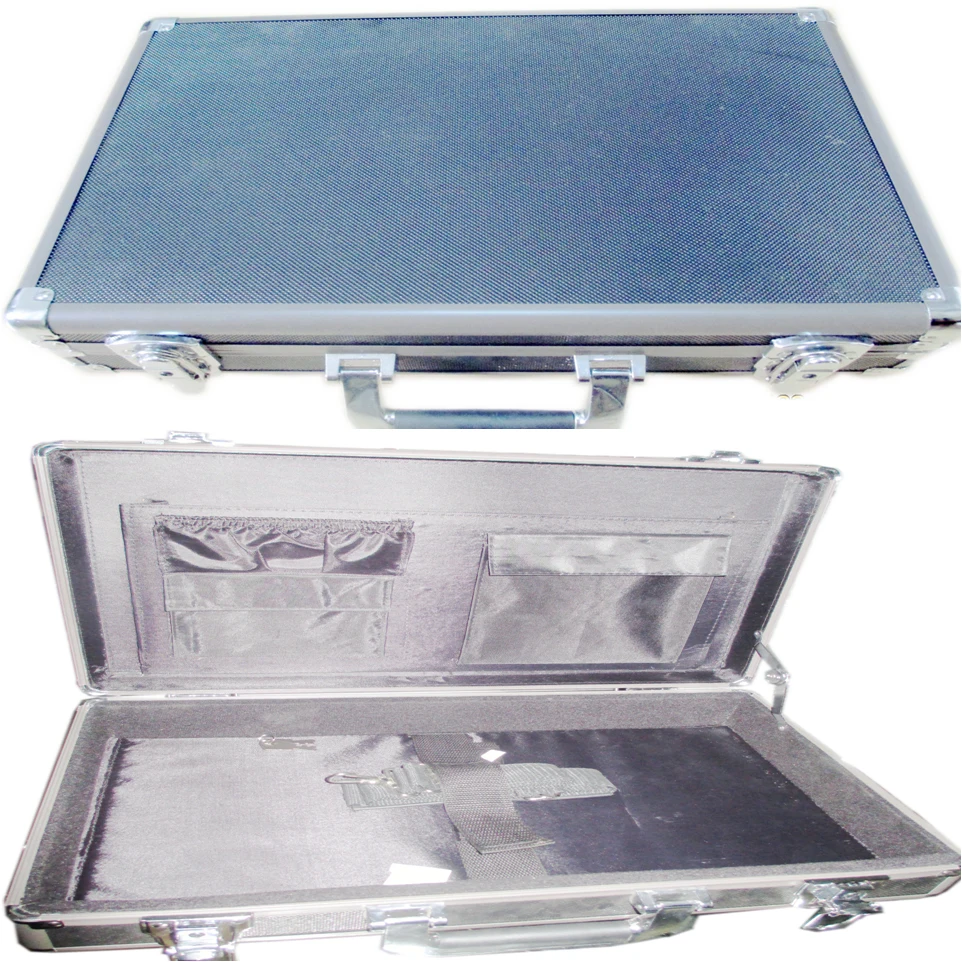 Aluminum Briefcase Tool Box Travel Suitcase With Laptop Aluminum Briefcase With Number Lock