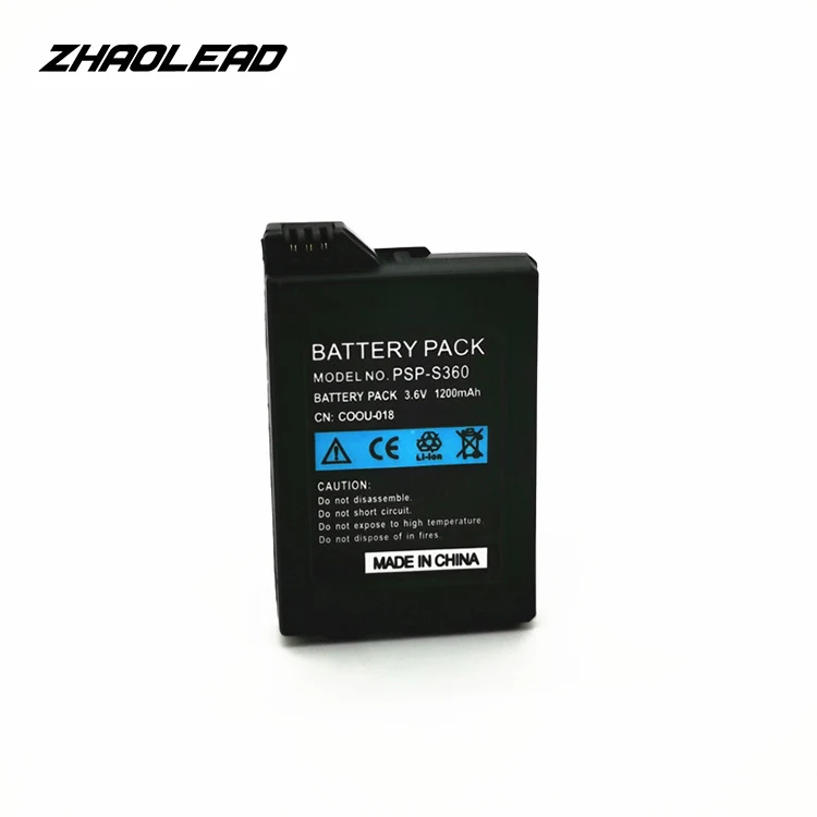 PSP-S360 Customized  Large Capacity Rechargeable Li-ion Price Lithium Batteries For PSP Game Controller Battery