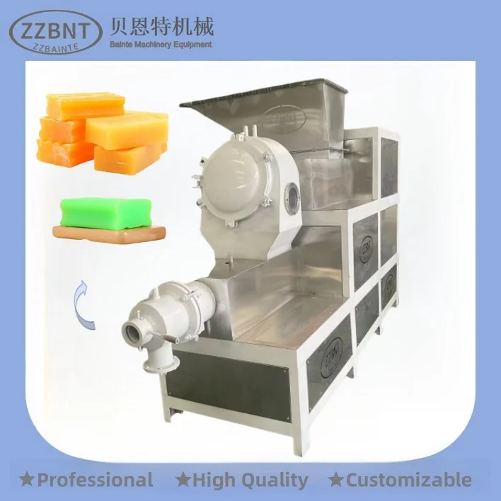 ZZBNT High Quality Mini Small Liquid Bar Toilet Soap Moulding Making Machine Production line Bar Soap Plodder Making Equipment