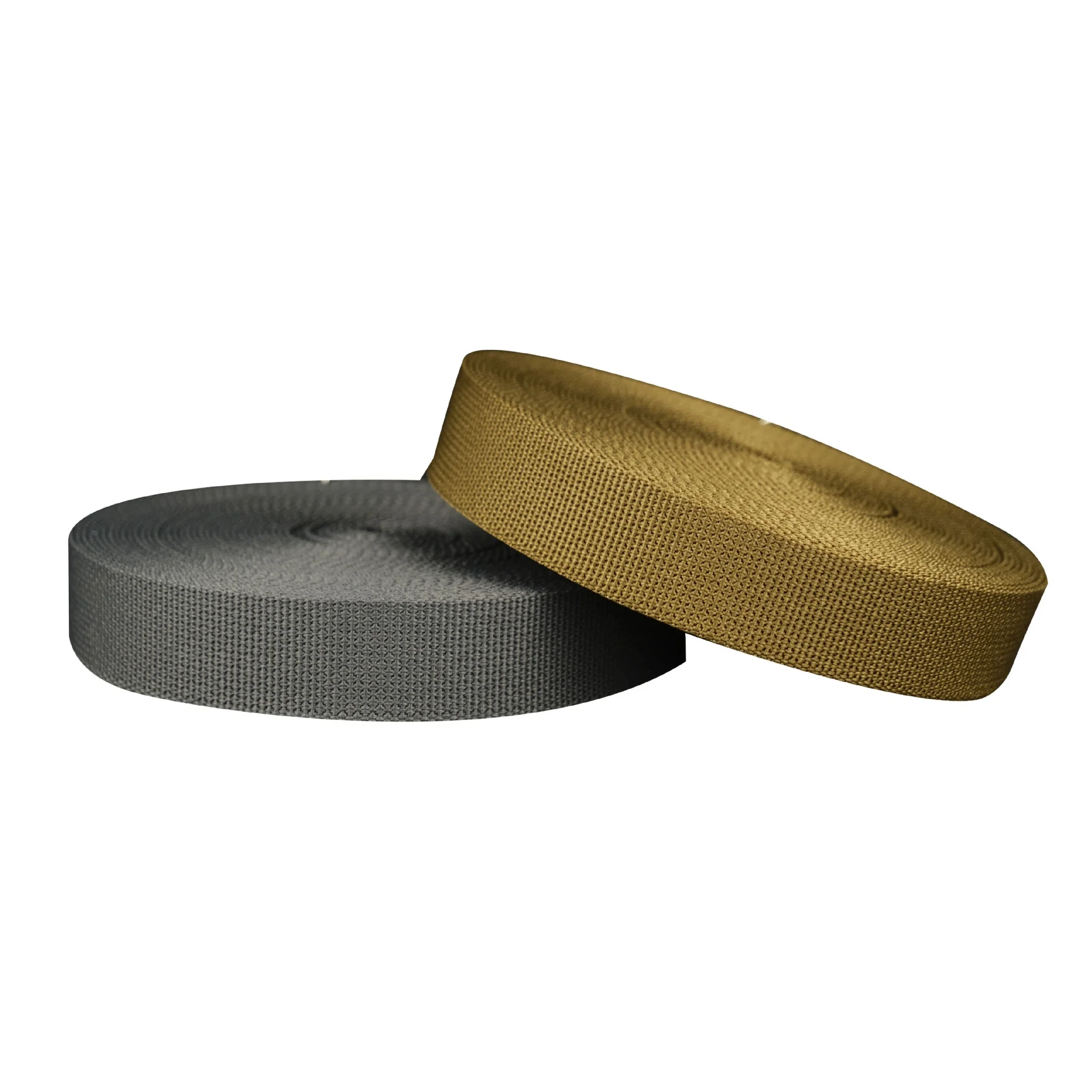 Заводская распродажа, тканая лента из переработанного полиэстера с принтом логотипа на заказ