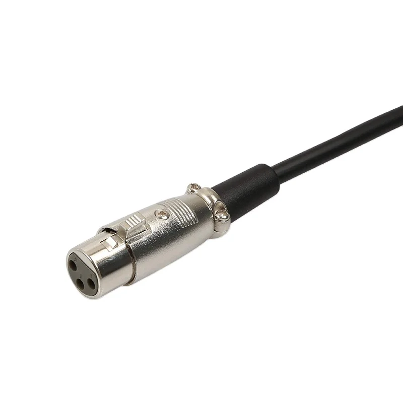OEM завод 1 м XLR до 6 35 мм TRS аудио разъем конвертер Кабель DMX