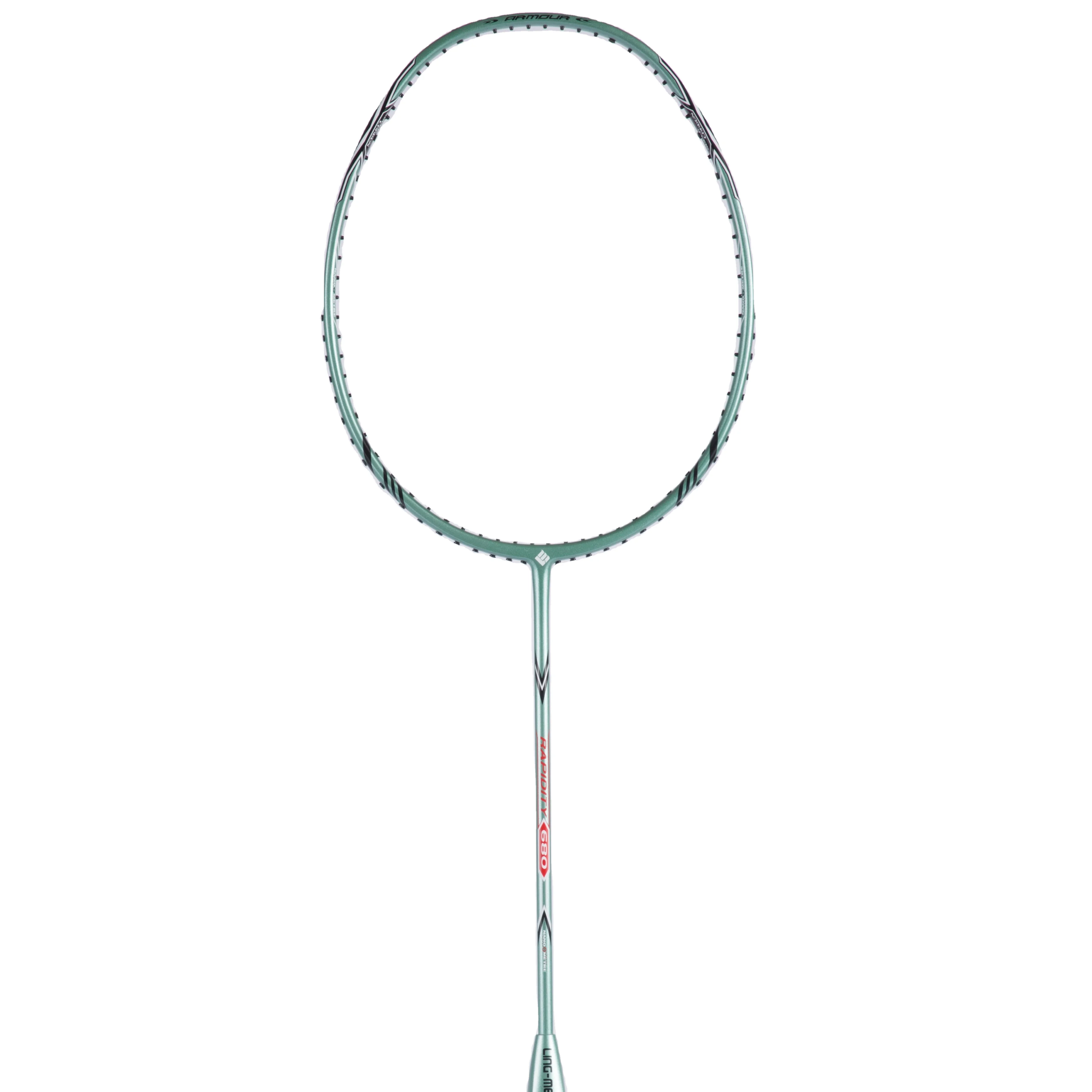 Adult Amateur Carbon Fiber Badminton Racket with Large Sweet Spot PU Grip Material and 0.66mm Strings Diameter