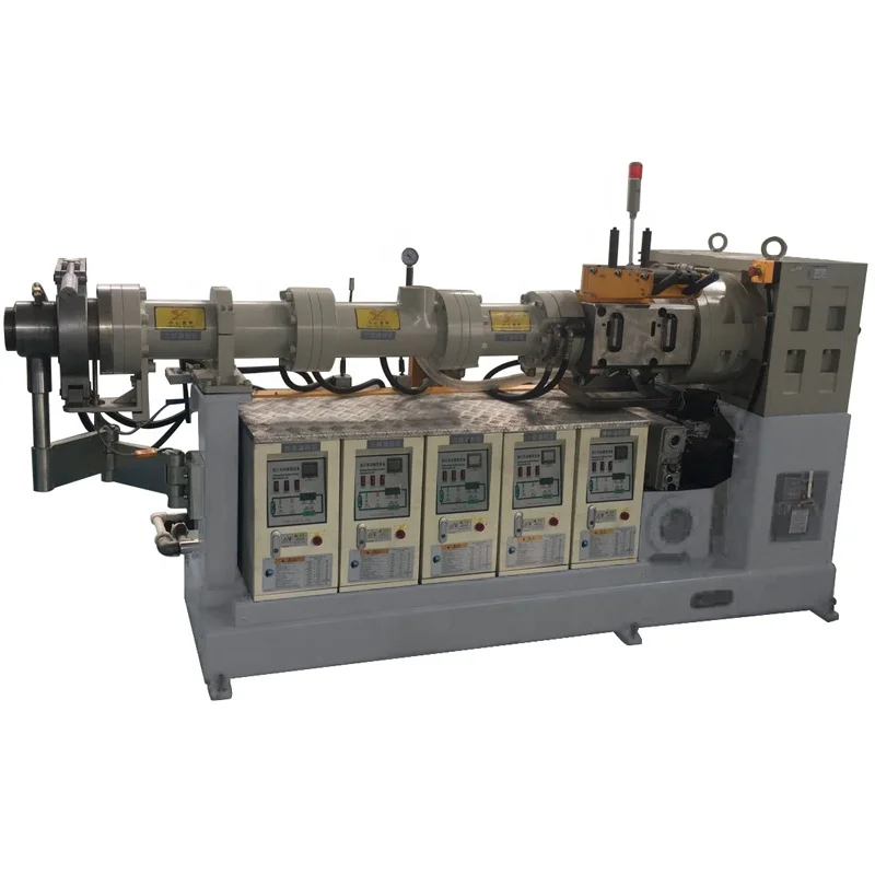 Pin type cold feed rubber extruder machine