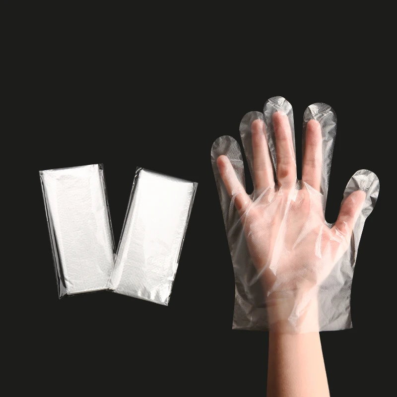 Wholesales High Quality Disposable Gloves Individually Packed Protective Polyethylene HDPE LDPE Glove