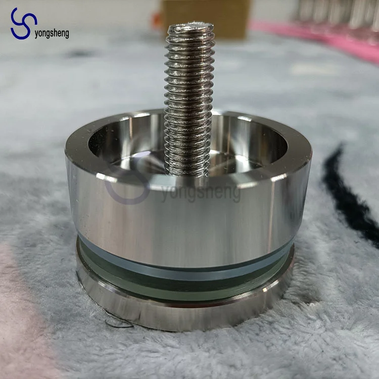 Stainless steel frameless  glass railing system holder glass standoff