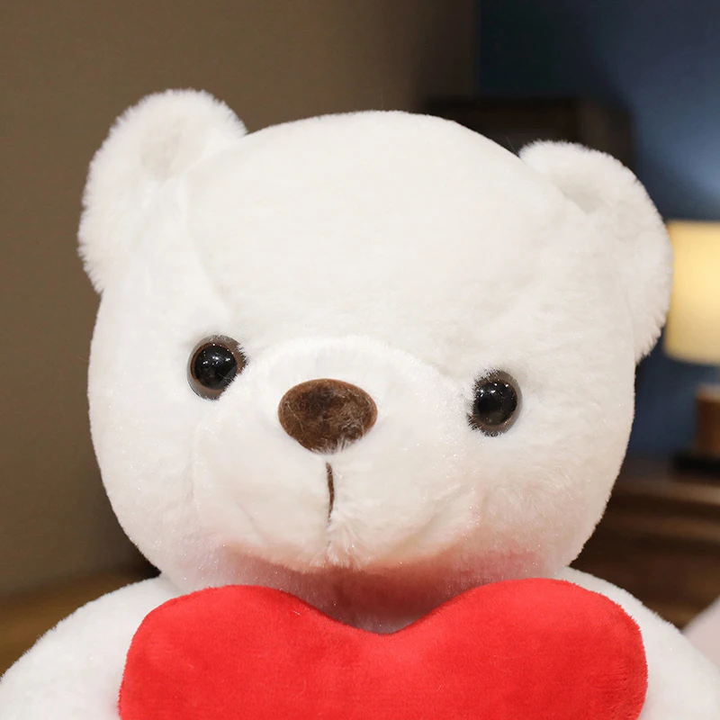 I Love You Teddy Bear Plush Toy with Heart for Valentine Day Gift OEM