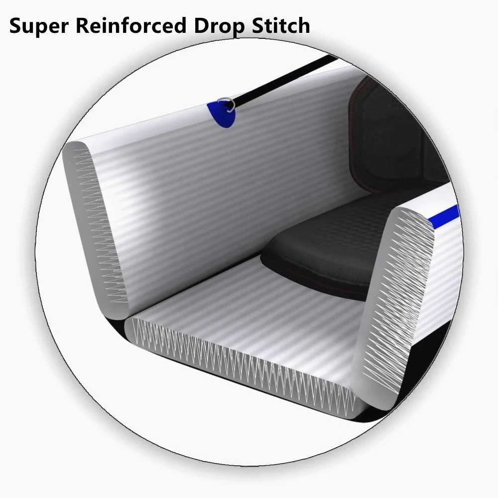 High Density Full Drop Stitch Double Seater Foldable  kayak