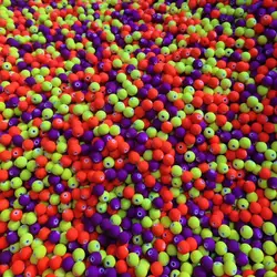 matte colorful acrylic Ball Beads for diy, vase fillers, party decoration  house decoration