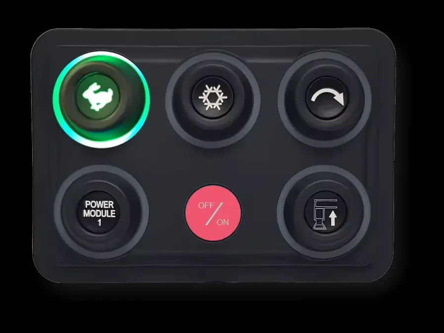 5 Gang LED Switch Panel 12V Marine Boat Truck SUV Car Universal Off Road Lights LED Switch Panel for car