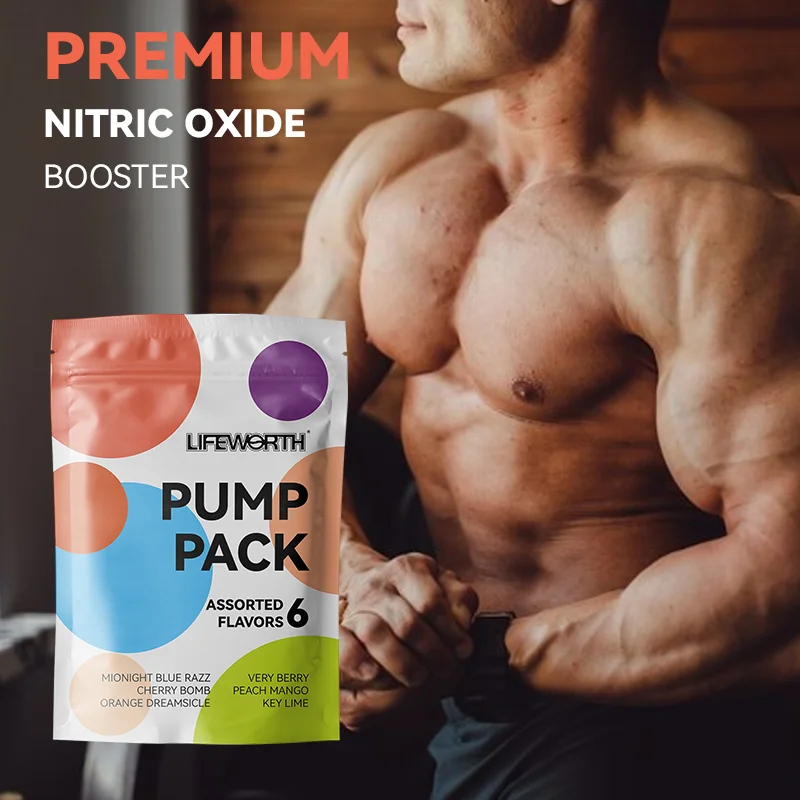 Lifeworth oem creatine monohydrate gummies BCAA pre workout gummies weight gain gummy candy gym supplement
