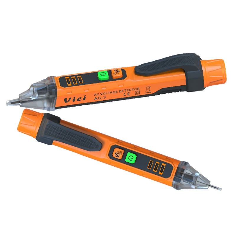 Electricity test pen live line neutral line detecting pen voltage detector AC-3 from VICI factory