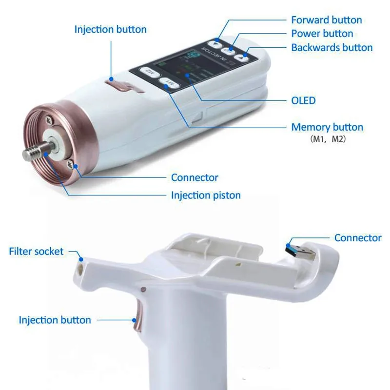 
Professional home personal us skin rejuvenation mesotherapy meso gun with ce certificate 
