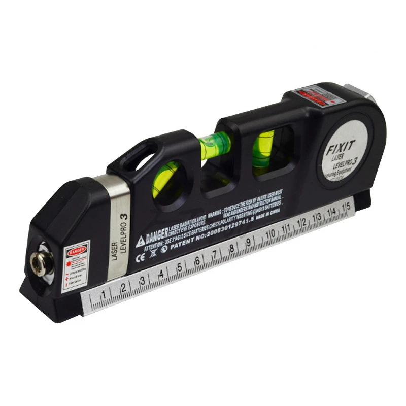 Canpro 4 in 1 mini Infrared Laser Level Cross Line right angle 5M Multipurpose Hand Tool Measure Level Laser