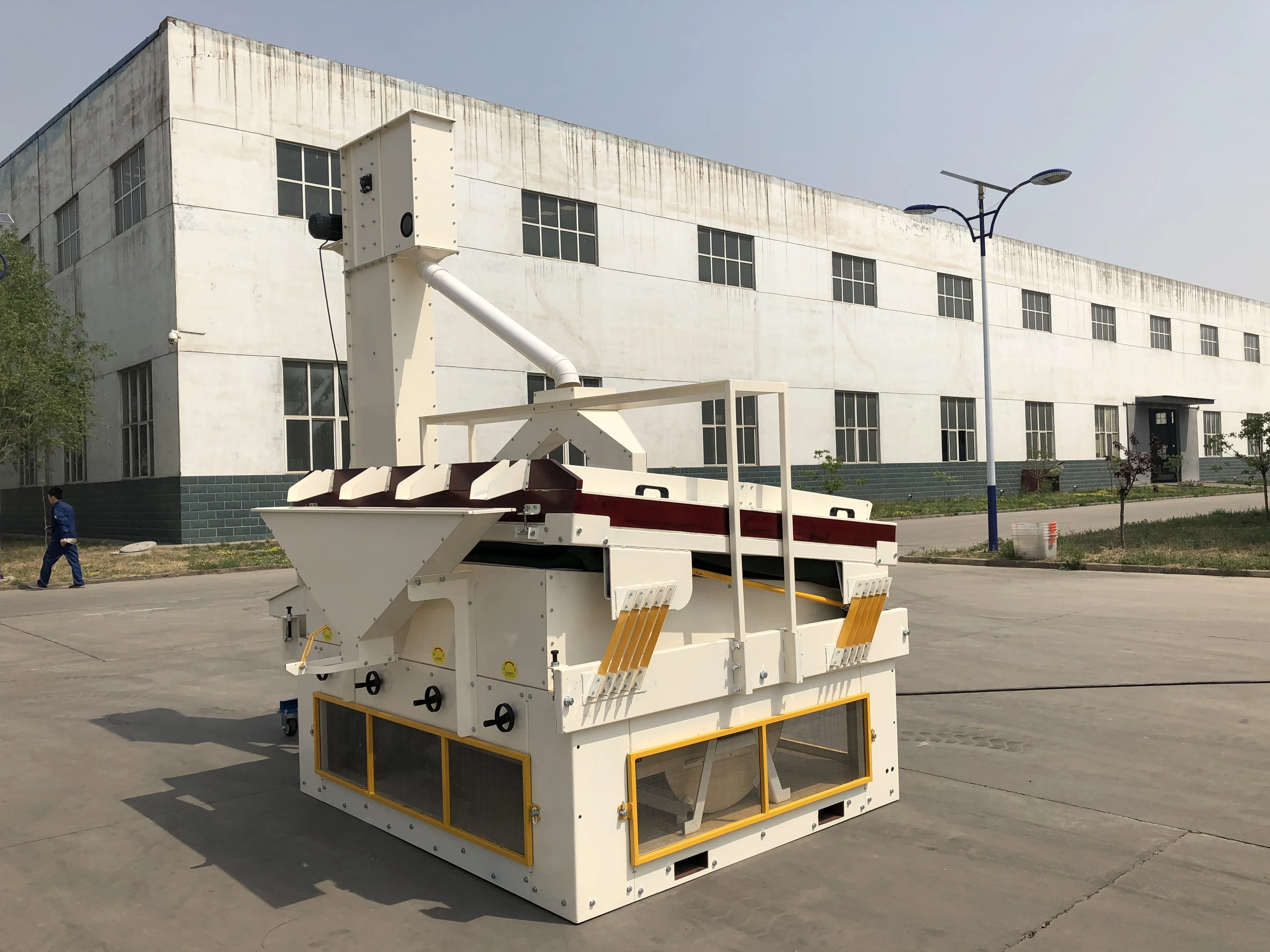 Rice Stone removing Machine paddy soybean destoner